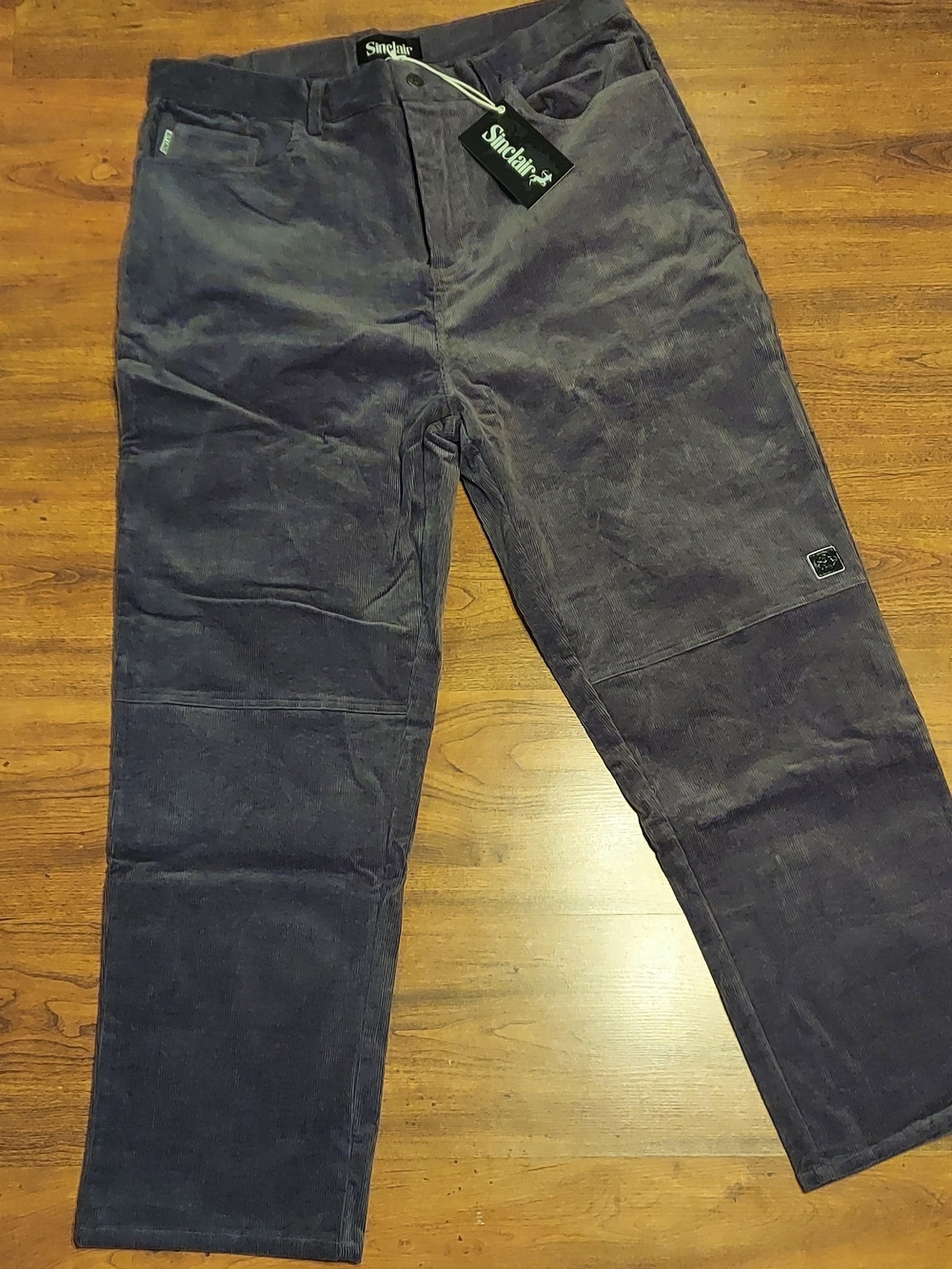 Men’s Grey Corduroy Pants